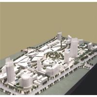 china Large Scale City Building Models , White Color City Planning Models 3 * 4M