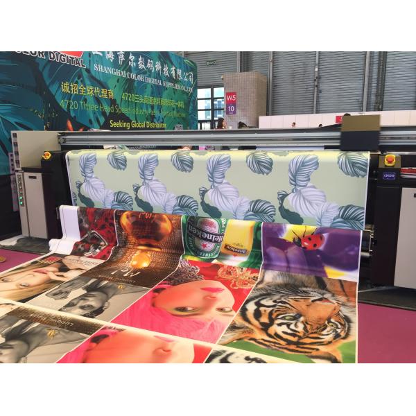 Quality Intelligent Digital Textile Printing Machine Roll To Roll Type 1440dpi Solution for sale