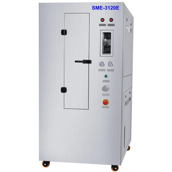 Quality SME-3120E non-standard sus304 stainless steel pneumatic stencil cleaning system for solder paste and red glue for sale
