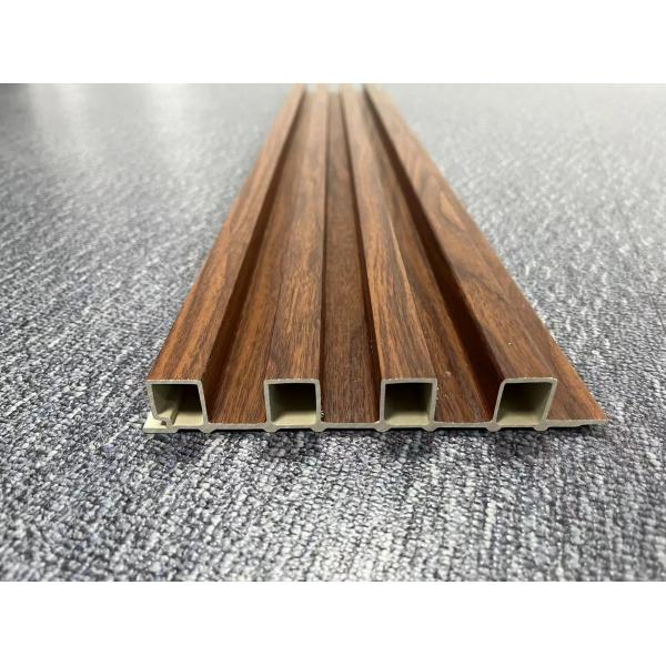 Quality CE WPC Board Wall Paneling Wood Plastic Composite Fluted Panel Width 150mm-300mm for sale