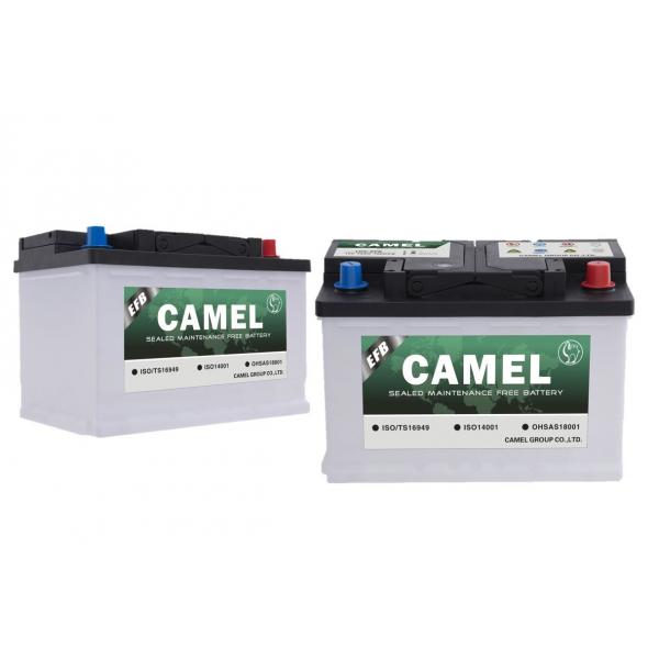 Quality 850CCA EFB Car Start Stop Battery Camel Batteries  12V 105Ah Lead Acid for sale