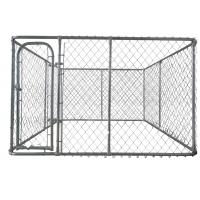China Metal Outdoor Portable Dog Kennels Outside Dog Kennels 2.3mm Diameter factory