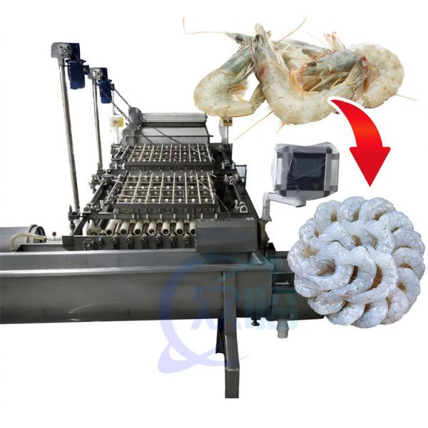 Quality Practical Shrimp Peeling System 3KW Multifunctional For Shell Cleaning for sale