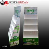 China customize laundry detergent cardboard display stand in the store factory