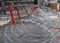 China 304 Galvanized Security Fencing Cbt-65 Concertina Razor Wire Sharp factory