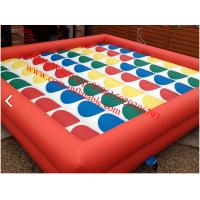 China giant inflatable twister game factory