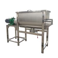 Quality Stainless Steel 304 Ribbon Blender Machine Industrial Paint Mixer Horizontal for sale