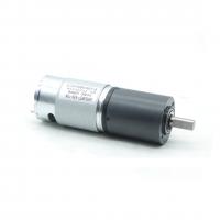 China 0.38A 24V DC Brush Gear Motor 36mm Low Noise NEMA 14 With Gearbox 1:76 65 Rpm factory