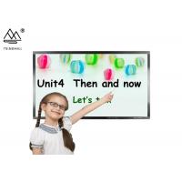 Quality Wall Mounted Education Interactive Whiteboard 100 Inch Touch Screen for sale
