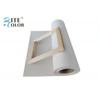 China Digital Printing Inkjet Cotton Canvas Roll , 360gsm Matte Photographic Canvas Prints factory