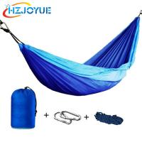 China Double Portable lightweight Parachute Nylon Fabric Camping Hammock factory