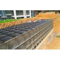 china Pressed Underground Sump Tank , Big Square Water Tanks For Drinking / Fire Fighting Security
