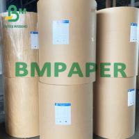 China Brown Roll Packing High Strenth Extensible Paper For Chemical Bag 50-120gsm factory