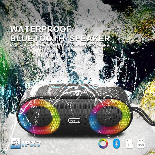 Quality Outdoor IPX7 Waterproof Portable Speaker For Beach Pool Camping for sale