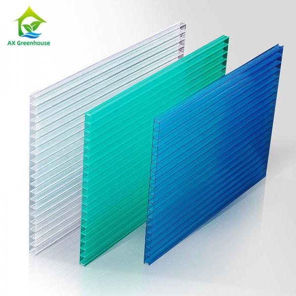 Quality Honeycomb Greenhouse Cover Materials 4 Layer Polycarbonate Sheets For Greenhouse for sale