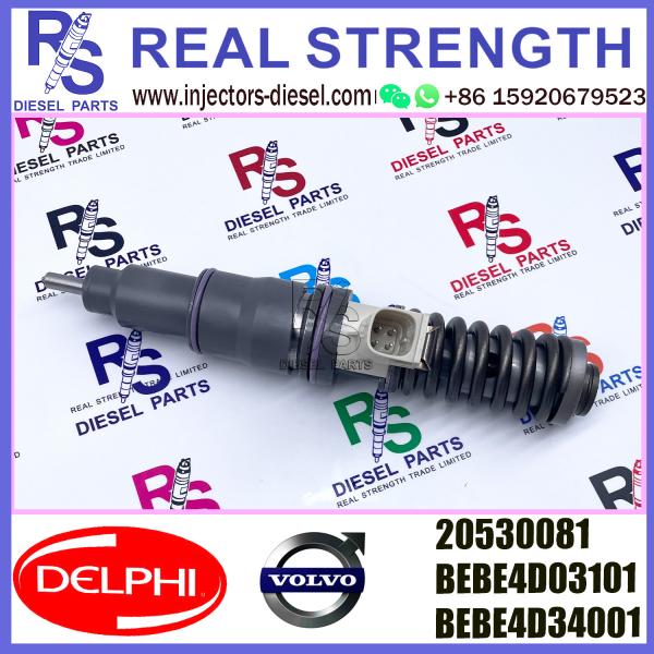 Quality BEBE4D03101 DELPHI Fuel Injector BEBE4D34001 20530081 For RVI MD9 3503 EURO 4 for sale