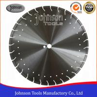 China 450mm Laser Welded Diamond Saw Blades For Cutting Reinforced Concrete factory
