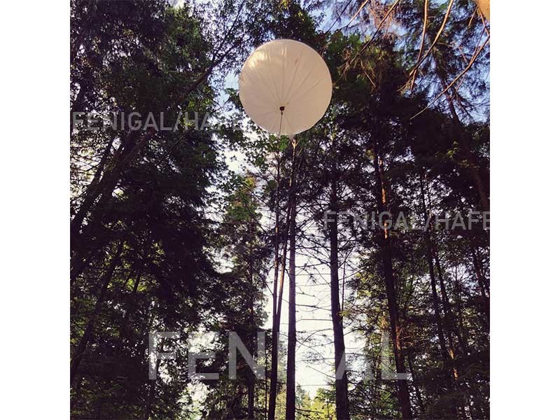 China Helium Motion Picture Lighting Balloon For Forest Lake Illumination Hybrid LED 12kW factory