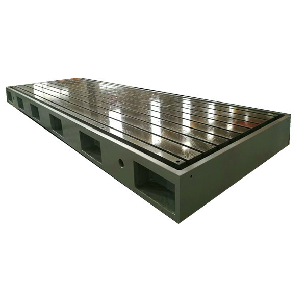 Quality High Hardness T Slotted Floor Plate Non Glaring Hand Scrap Surface Finish for sale