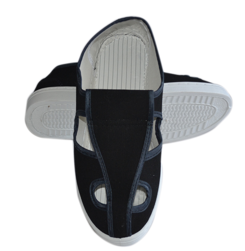 ESD PU Sole Shoes Non Autoclavable Cleanroom PVC PU Sole Static Dissipative Shoes