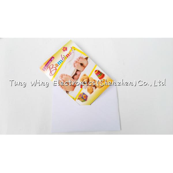Quality Envelope Musical Greeting Card with sound chips for Festival gifts for sale