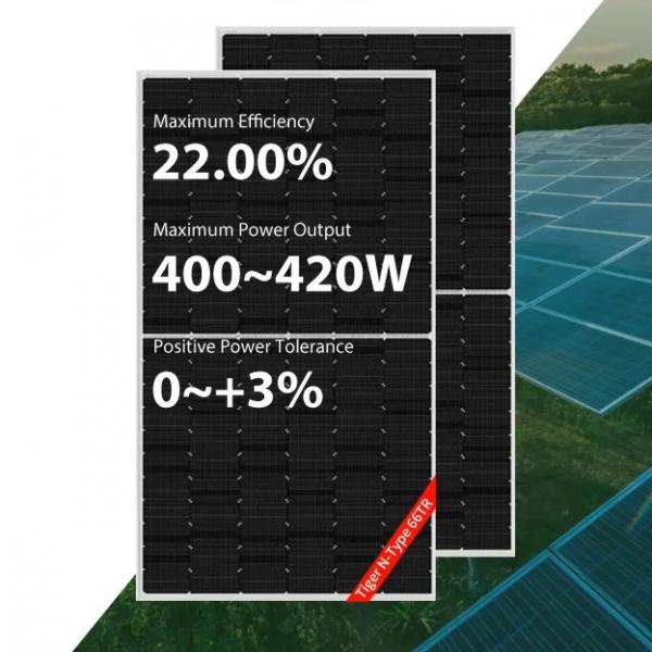 Quality 400W 405W Jinko Solar Panel 410W 415W 420W Shingled Solar Module Full Black for sale