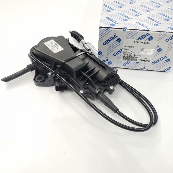 Quality OUSIMA Engine Fuel Stop Solenoid 2523-9017 25239017 For Excavator Doosan Daewoo for sale