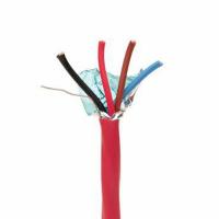 China PE Moistureproof Cable For Smoke Alarms , Alkali Resistant Fire Alarm Red Wire for sale