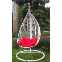 China WF-15401 outdoor rattan swing chair furniture leisure holiday party white for sale