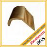 China golden color copper extrusions garage door hardware copper alloy brass extrison profile sections 5 ~ 180mm OEM ODM factory