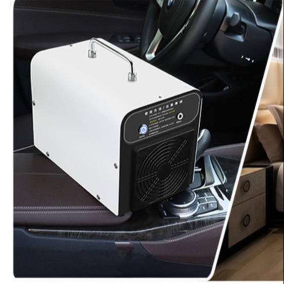 Quality White Ozone Car Deodorizer Machine For Smells Purification And Sterilization for sale