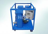 China Triple Stage Filtering Portable Oil Purifier Machine With Electric Control Box factory