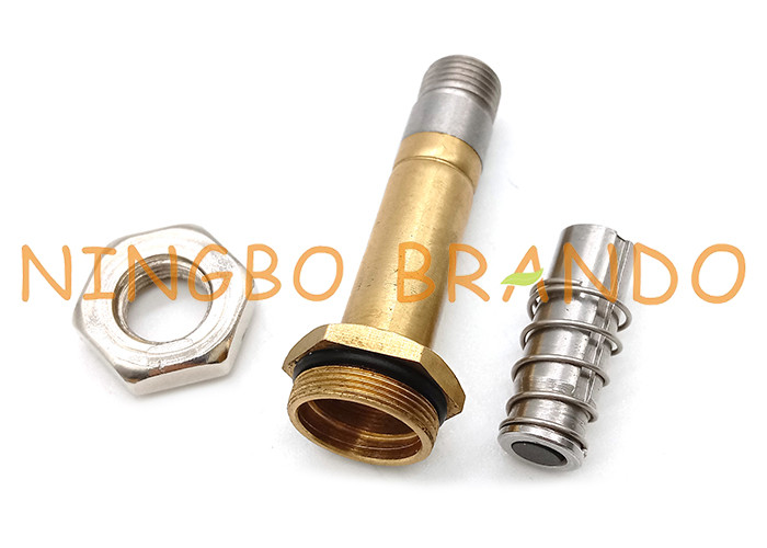 China S8 3/2 Way NC Brass Thread Tube Solenoid Valve Armature factory