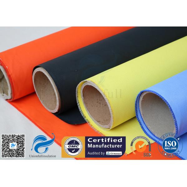 Quality Fireblanket Fiberglass Silicone Coated Fiberglass Fabric Fireproof Cloth for sale