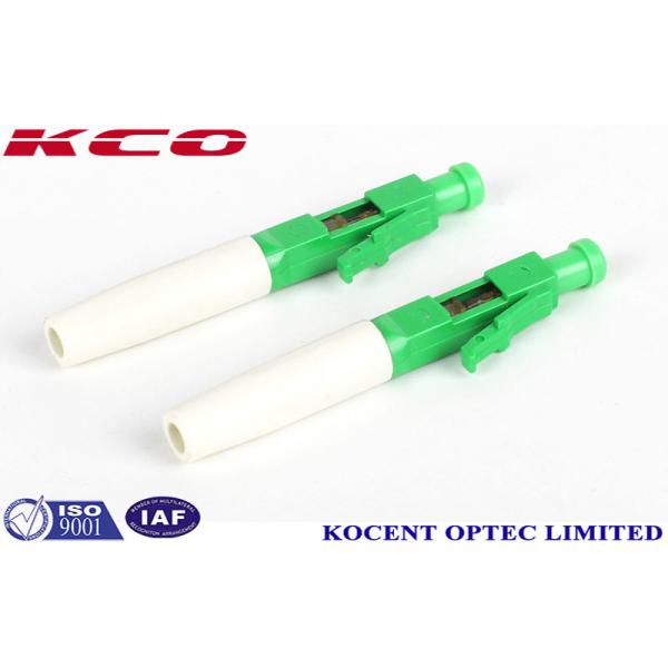 Quality 2.0mm 3.0mm FTTX  LC /APC Quick Fiber Optic Fast Connector 55mm 60mm for sale