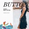 China Fashionable Dress Bulk Plastic Snap Button Brown & Black DTM Fabric Stock Size factory
