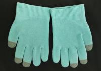 China Blue Colour SPA Cotton Cosmetic Gloves Highly Effective Softening Hands factory