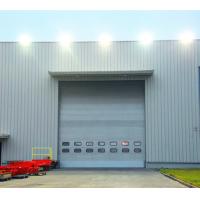 Quality White 40mm Width Insulated Mental Industrial Sectional Doors Outside Application for sale