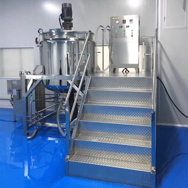 Quality Double Jacket Electricity Industrial Mixer Car Shampoo Making Machine for sale