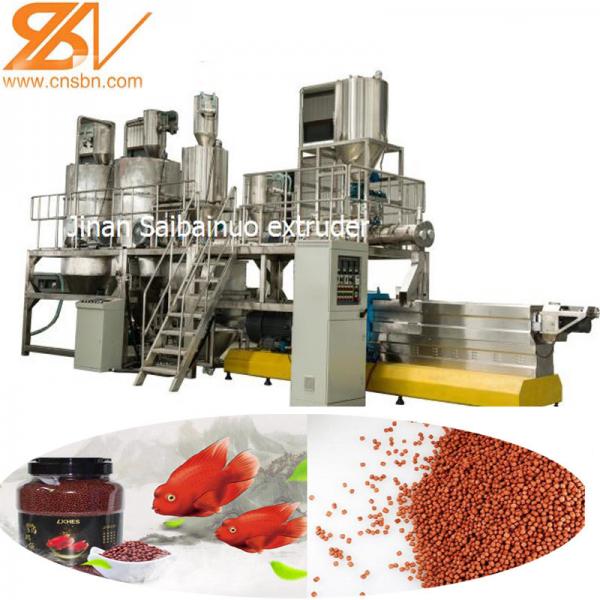 Quality Pet Fish Feed Extruder Machine Production Line , Dog Food Extrusion Machine for sale