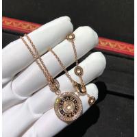 China Charming  Cerchi Astrale 18K Rose Gold Diamond Necklace Customization Available factory