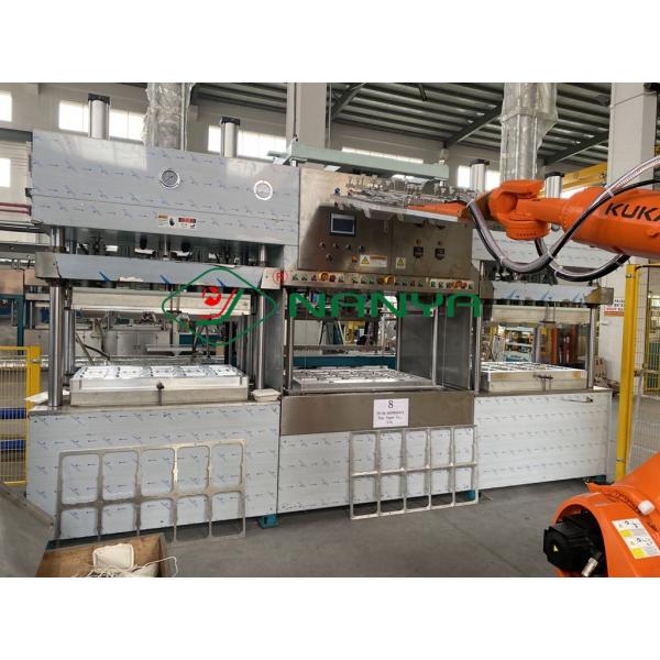Quality Full Auto Paper Pulp Plate Making Machine / Paper Meal Box Making Machine for sale