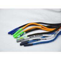 Quality SGS 3mm 4mm 5mm Polyester Drawstring Cord With Silicone Bullet End Tips for sale