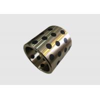 China Phosphor Cast Bronze Bearings Graphite Plugged Bushings Durable Material factory