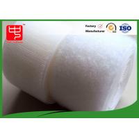 Quality 50mm Hook Loop Tape White Heat Resistance Grade A for sale