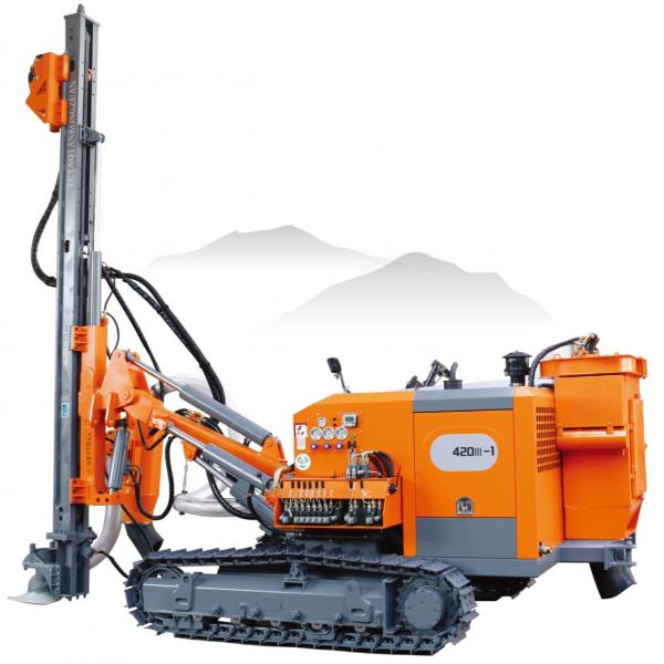 Quality Surface Rock Drill Equipment , DTH Mine Drilling Rig Eco Friendly 30m Depth for sale