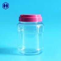 China Canned Plastic Food Jar Disposable  Durable PET Food Grade Plastic Jars for sale