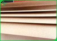 China Smooth Surface 300GSM Brown Kraft Paper Roll For Making Pizza Box factory