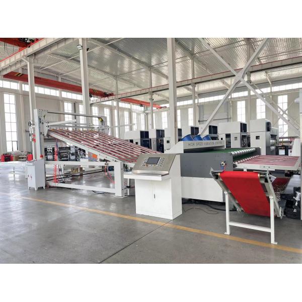Quality Corrugated Automatic Carton Folder Gluer Inline Jumbo Printer Die Cutter for sale