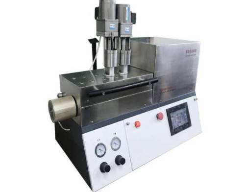 Quality 1020x450x600mm Lab Twin Screw Extruder PLC Control Communication System for sale